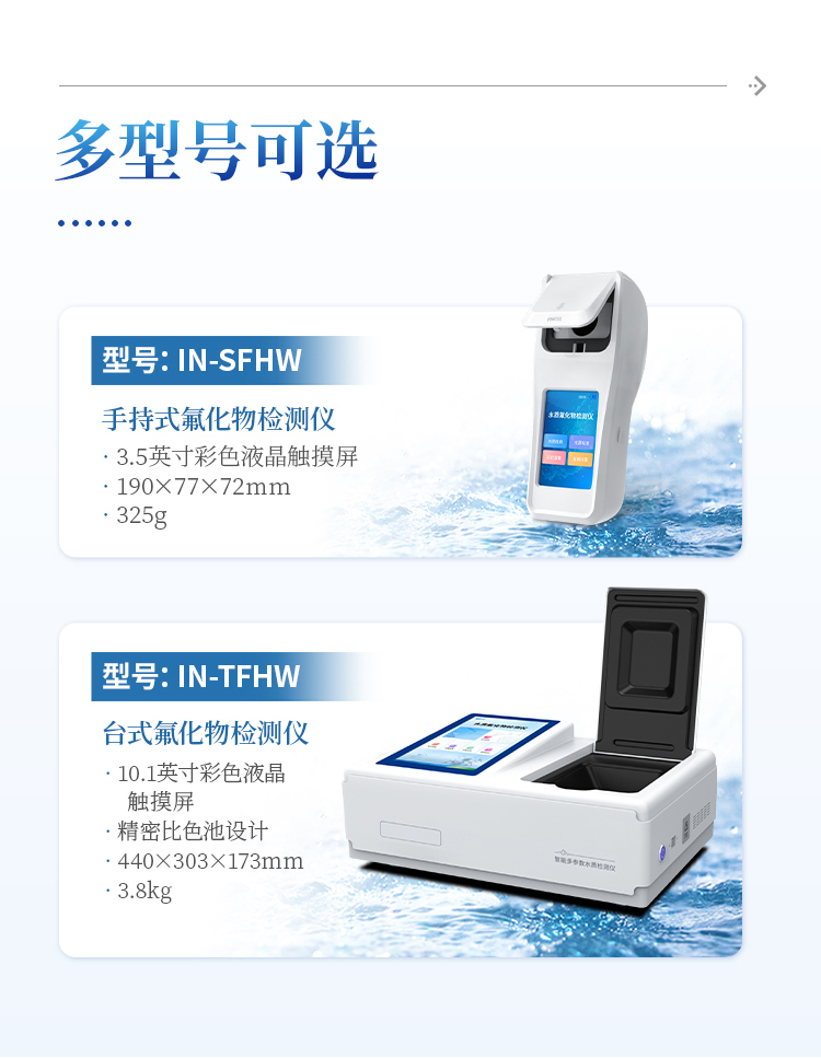 台式水质氟化物检测仪