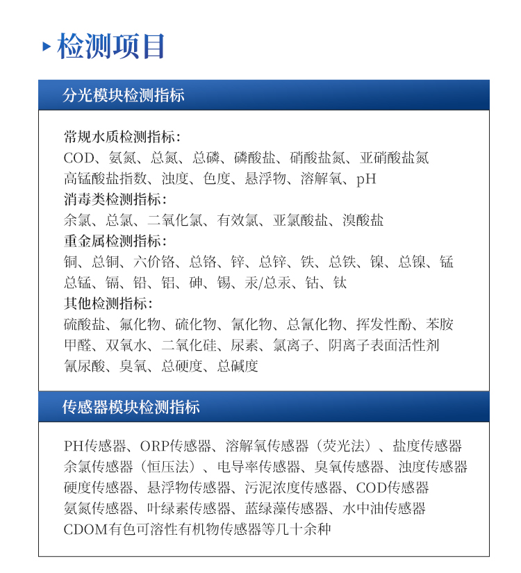 便携式水质检测仪