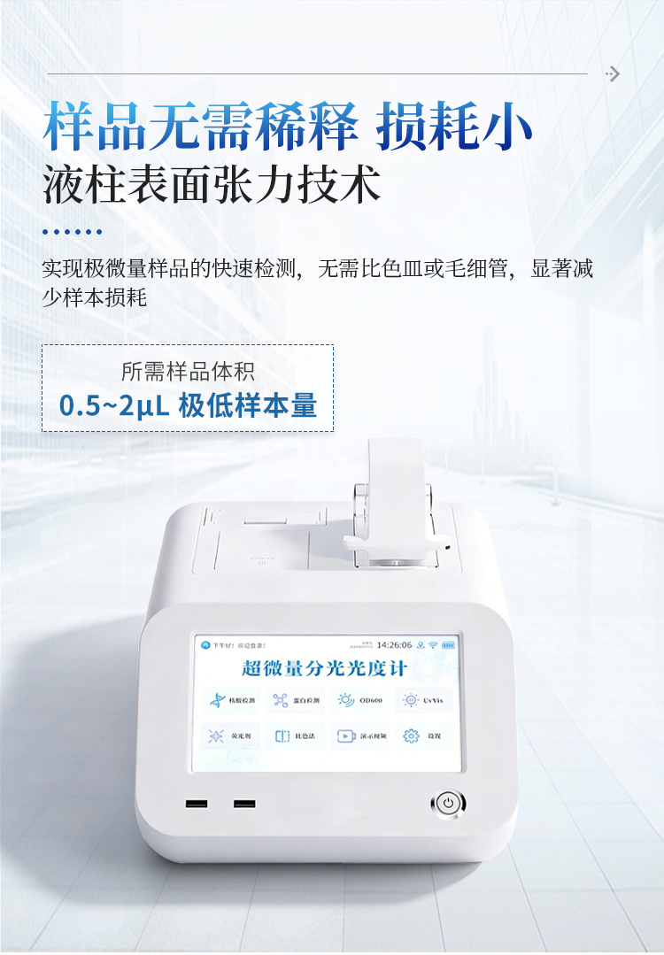 超微量分光光度计
